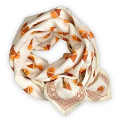 Apaches Collections Foulard Latika Sorbet Abricot - Apaches Collection Foulards