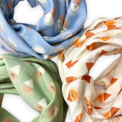 Apaches Collections Foulard Latika Sorbet Abricot - Apaches Collection Foulards