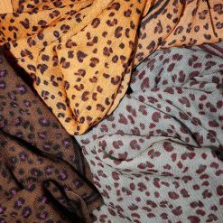 Gabrielle Paris Foulard Laine L Opard Acier - Gabrielle Paris Foulards