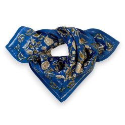 Apaches Collections Foulard Manika Soleil Bleu Klein - Apaches Collections Foulards