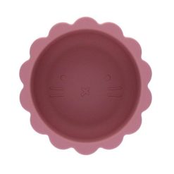 Petit Toi Bol Lion Silicone Rose - Petit Toi Assiettes, Bols