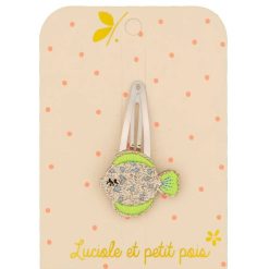 Luciole et Petit Pois Barrette Citron - Luciole Et Petit Pois Accessoires Cheveux