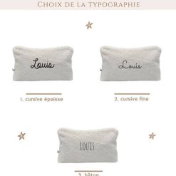 Oh la la Paris Trousse De Toilette Personnalisable Moumoute - Oh La La Paris Cadeaux De Naissance Personnalis S