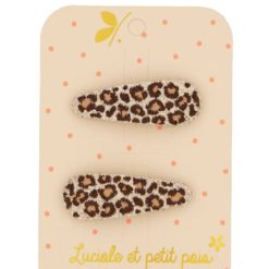 Luciole et Petit Pois Barrettes L Opard - Luciole Et Petit Pois Accessoires Cheveux