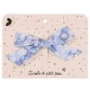 Luciole et Petit Pois Barrette Noeud Princesse Bleu - Luciole Et Petit Pois Accessoires Cheveux