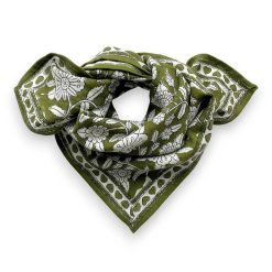 Apaches Collections Foulard Manika Coeurs Orties - Apaches Collections Foulards