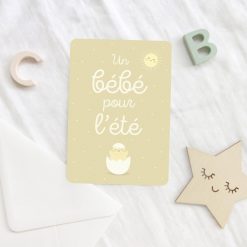 Zü Carte Un B B Pour L' T Z Id Es Cadeaux De Naissance