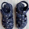 Konges Slojd Sandales Bleu Marine Pois - Konges Slojd Chaussons, Chaussures