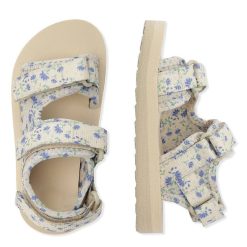 Konges Slojd Sandales Fleurs Bleues - Konges Slojd Chaussons, Chaussures