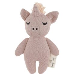 Konges Slojd Doudou Hochet Licorne - Konges Slojd Id Es Cadeaux De Naissance