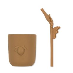 Konges Slojd Gobelet Et Paille Licorne - Konges Sl Jd Tasses D'Apprentissage, Gobelets, Verres