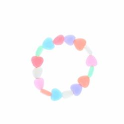 Petit Toi Bracelet Coeurs Multicolore - Petit Toi Bijoux Enfants