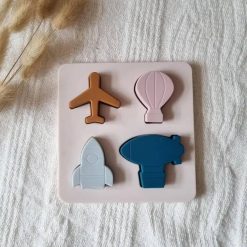 Rammelaartje Puzzle En Silicone - Rammelaartje Id Es Cadeaux De Naissance