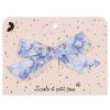 Luciole et Petit Pois Barrette Noeud Princesse Bleu - Luciole Et Petit Pois Pour Les 36 Mois Et +