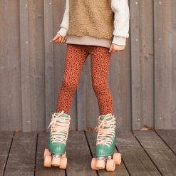 Marlot Paris Legging Mikky L Opard Terracotta - Marlot Paris Leggings & Pantalons