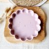 Rammelaartje Assiette En Silicone Lion Ventouse Rose - Rammelaartje Assiettes, Bols