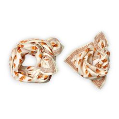 Apaches Collections Foulard Latika Sorbet Abricot - Apaches Collection Foulards