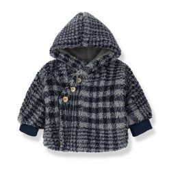 1+ in the family Manteau Ethan Carreaux - 1+ In The Family Vestes - Manteaux