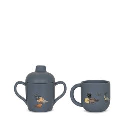 Konges Slojd Tasses Apprentissage Dino - Konges Sl Jd Tasses D'Apprentissage, Gobelets, Verres