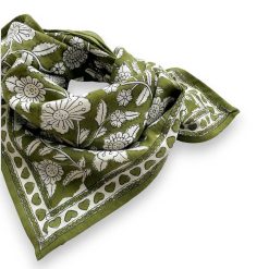 Apaches Collections Foulard Manika Coeurs Orties - Apaches Collections Foulards