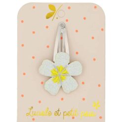 Luciole et Petit Pois Barrette Fleur De Frangipanier - Luciole Et Petit Pois Accessoires Cheveux