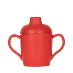 Konges Slojd Tasses Apprentissage Coeur Rouge - Konges Sl Jd Id Es Cadeaux De Naissance