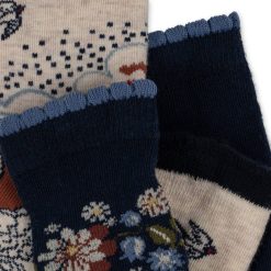 Konges Slojd Chaussettes Fleurs - Konges Slojd Collants, Chaussettes